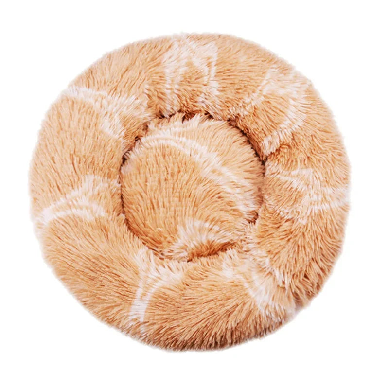 Cozy Round Bed for Dogs & Cats