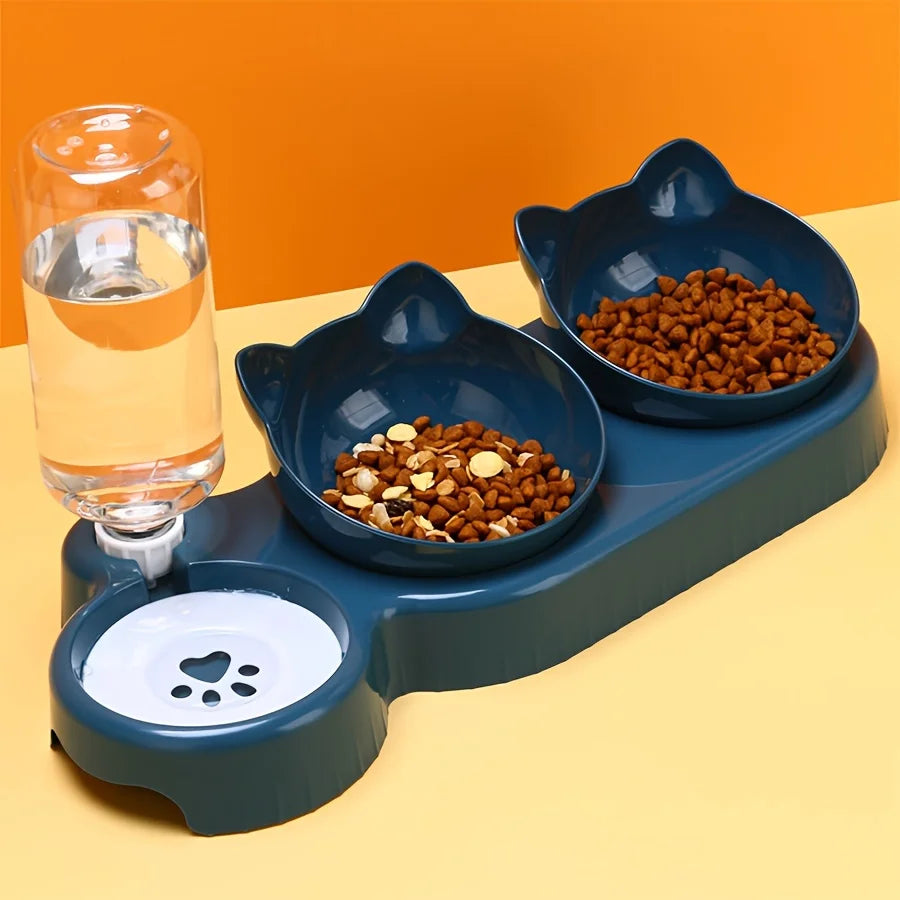 Tilted Bowl Set for Cats