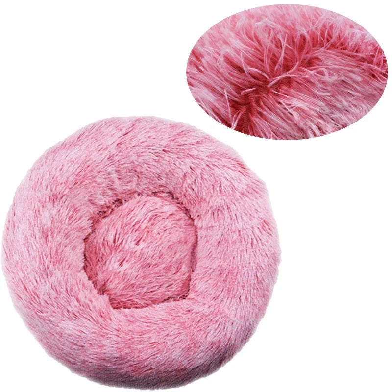 Cozy Round Bed for Dogs & Cats