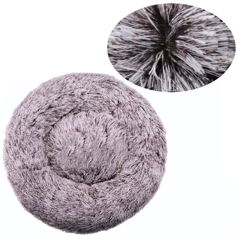 Cozy Round Bed for Dogs & Cats