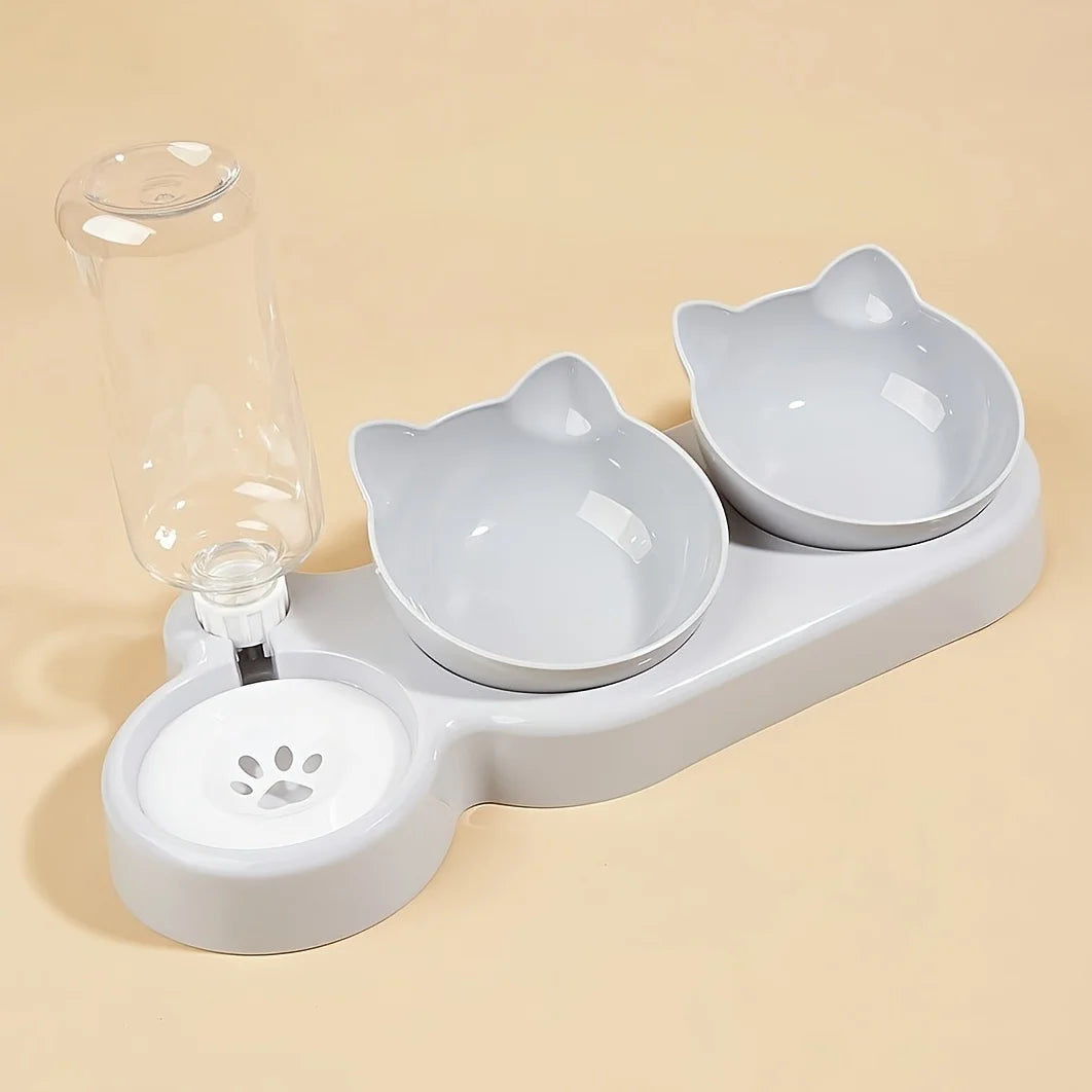 Tilted Bowl Set for Cats