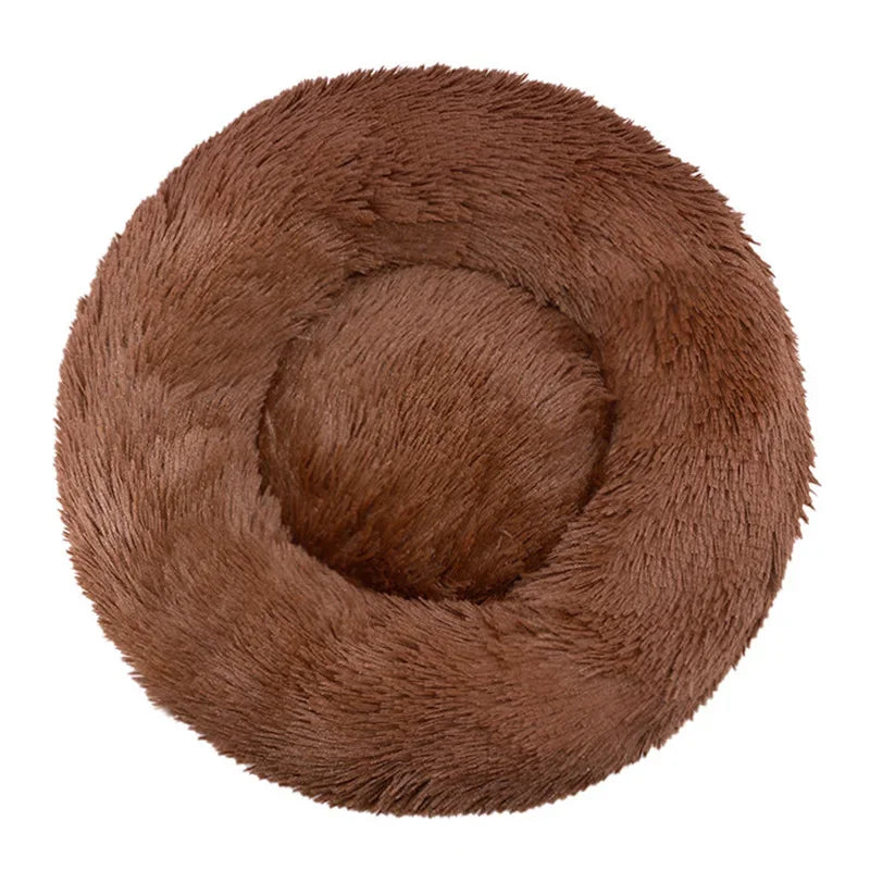 Cozy Round Bed for Dogs & Cats