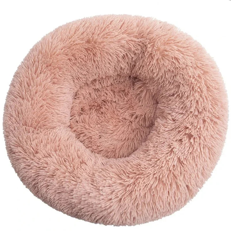 Cozy Round Bed for Dogs & Cats