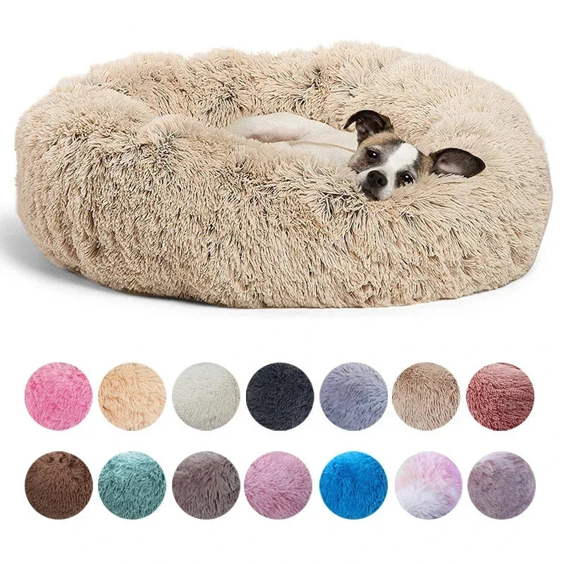 Cozy Round Bed for Dogs & Cats