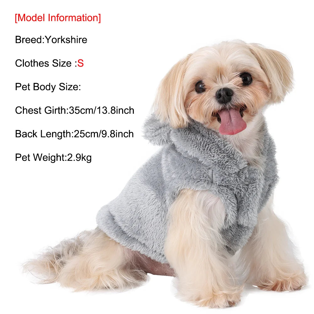 Warm Winter Coat for Small Dogs & Cats