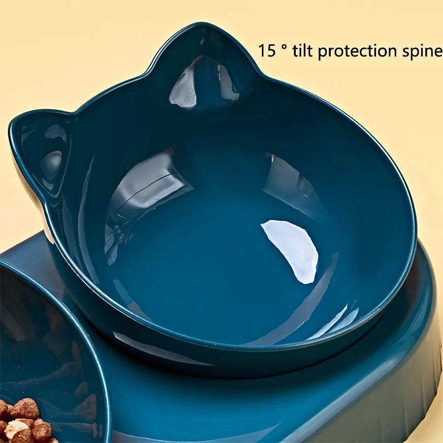 Tilted Bowl Set for Cats