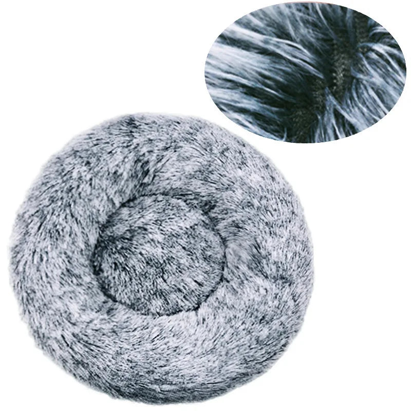 Cozy Round Bed for Dogs & Cats