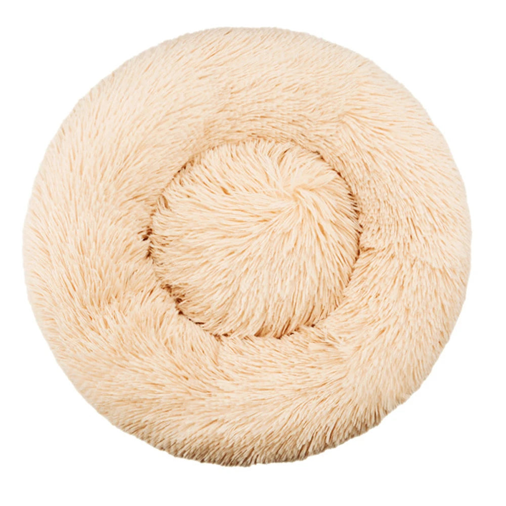 Cozy Round Bed for Dogs & Cats