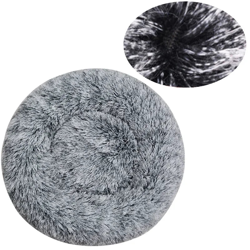 Cozy Round Bed for Dogs & Cats