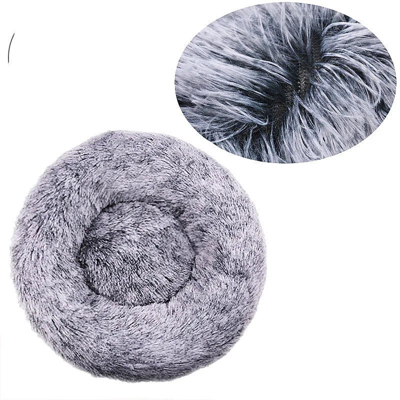 Cozy Round Bed for Dogs & Cats