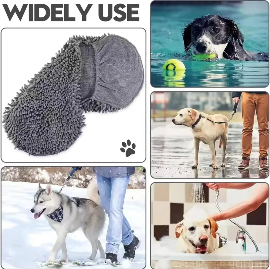 Quick-Dry Towel for Dogs & Cats