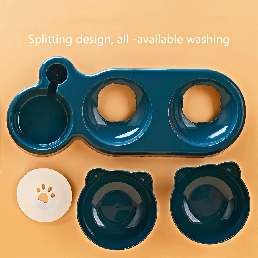 Tilted Bowl Set for Cats